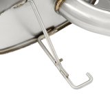 Dinan 11-16 BMW 550i (F10) Free Flow Axleback Exhaust System - Black Tips thumbnail 3