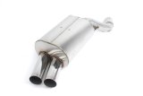 Dinan 97-03 BMW 540i (E39) w/Standard Bumper Free Flow Axleback Exhaust - Polished Tips thumbnail 1