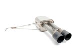 Dinan 14-24 Mini Cooper S (F55) 5-Door Free Flow Axleback Exhaust System - Black Tips thumbnail 2