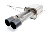 Dinan 14-24 Mini Cooper S (F55) 5-Door Free Flow Axleback Exhaust System - Black Tips thumbnail 3