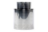 Dinan Double-Walled 4in Clamp-On Exhaust Tip - Polished - 4in Outlet / 2.75in Inlet thumbnail 3