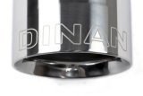 Dinan Double-Walled 4in Clamp-On Exhaust Tip - Polished - 4in Outlet / 2.75in Inlet thumbnail 5