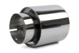 Dinan Double-Walled 4in Clamp-On Exhaust Tip - Polished - 4in Outlet / 2.75in Inlet thumbnail 6