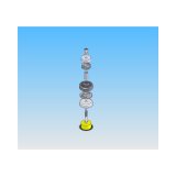Dinan 06-13 BMW 135i/325i/328i/330i/335i/335is/M3 (E82/E90/E92/E93) Rear Upper Shock Mount Kit -10mm thumbnail 3