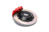 Dinan 06-13 BMW 3-Series (E90/E92/E93) Red Caliper/Slotted Brake Set - Rear thumbnail 1