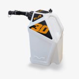 Matrix Concepts M3 0.3 Gallon Utility Can White-Orange thumbnail 1