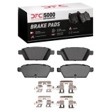 DFC 06-13 Ford Fusion Rear Geospec Rotors with 5000 Advanced Brake Pads w/Hardware (1x dfc1551-1161-01, 2x dfc604-54064) thumbnail 1