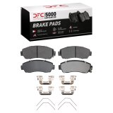 DFC 15-25 Honda Passport Front Geospec Rotors with 5000 Advanced Brake Pads w/Hardware (1x dfc1551-1521-01, 2x dfc604-59058) thumbnail 1
