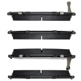 DFC 15-25 Honda Passport Front Geospec Rotors with 5000 Advanced Brake Pads w/Hardware (1x dfc1551-1521-01, 2x dfc604-59058) thumbnail 2