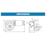 Superwinch Replacement Power Drive - .55hp 60:1 Ratio 12V thumbnail 8