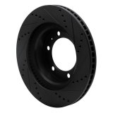 R1 03-23 Toyota Hilux Front Drill/Slot Black Rotors w/Off-Road/Tow Pads (1x dfc633-76128L, 1x dfc633-76128R, 1x rnc2400-0976-01) thumbnail 5