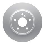 R1 98-09 Chrysler Crossfire Rear Carbon Coated Brake Rotor Set w/Euro Ceramic Pads and Hardware (2x dfc604-63040, 1x rnc2600-0603-01) thumbnail 1