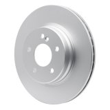R1 98-09 Chrysler Crossfire Rear Carbon Coated Brake Rotor Set w/Euro Ceramic Pads and Hardware (2x dfc604-63040, 1x rnc2600-0603-01) thumbnail 3