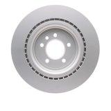 R1 18-24 Land Rover Discovery Front & Rear Carbon Coated Brake Rotor Set w/Euro Ceramic Pads (Bundled Kit) thumbnail 7