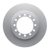 R1 98-24 Chevrolet LCF 3500HD Front Carbon Coated Brake Rotor Set w/Optimum OE Pads and Hardware (2x dfc604-48067, 1x rnc2551-0825-01) thumbnail 1