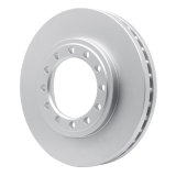 R1 98-24 Chevrolet LCF 3500HD Front Carbon Coated Brake Rotor Set w/Optimum OE Pads and Hardware (2x dfc604-48067, 1x rnc2551-0825-01) thumbnail 3