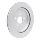 R1 13-19 Ford Police Interceptor Sedan Rear Carbon Coated Rotor Set w/Optimum Pads (2x dfc604-54222, 1x rnc2552-1612-01) thumbnail 3