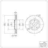 R1 04-12 Saturn Aura Front & Rear GEO-Carbon Rotors w/Optimum OE Pads & Hardware (Bundled Kit) thumbnail 6