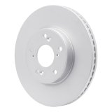 R1 16-22 Honda HR-V Front & Rear Carbon Coated Brake Rotor Set w/Optimum OE Pads and Hardware (Bundled Kit) thumbnail 5