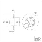 R1 16-25 Mazda CX-5 Front & Rear GEO-Carbon Rotors w/Optimum OE Pads & Hardware (Bundled Kit) thumbnail 5