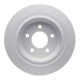 R1 03-05 Ford Explorer Sport Trac Rear Carbon Coated Brake Rotor Set w/Ceramic Pads and Hardware (2x dfc604-54182, 1x rnc2310-0625-01) thumbnail 2
