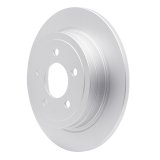 R1 03-05 Ford Explorer Sport Trac Rear Carbon Coated Brake Rotor Set w/Ceramic Pads and Hardware (2x dfc604-54182, 1x rnc2310-0625-01) thumbnail 5