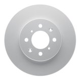 R1 03-08 Honda Civic Front Carbon Coated Brake Rotor Set w/Ceramic Pads and Hardware (2x dfc604-59016, 1x rnc2310-0948-01) thumbnail 1