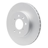 R1 03-08 Honda Civic Front Carbon Coated Brake Rotor Set w/Ceramic Pads and Hardware (2x dfc604-59016, 1x rnc2310-0948-01) thumbnail 2