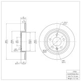 R1 11-17 Chevrolet Volt Front & Rear GEO-Carbon Rotors w/Ceramic Pads & Hardware (Bundled Kit) thumbnail 4
