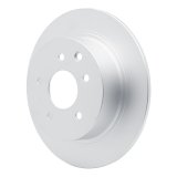 R1 04-05 Nissan Maxima Front & Rear Carbon Coated Brake Rotor Set w/Ceramic Pads and Hardware (Bundled Kit) thumbnail 6