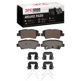 DFC 20-25 Hyundai Venue Front & Rear Rotors with 5000 Advanced Brake Pads w/Hardware (Bundled Kit) thumbnail 1