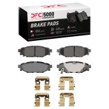 DFC 13-18 Subaru Forester Front & Rear Geospec Rotors with 5000 Advanced Brake Pads w/Hardware (Bundled Kit) thumbnail 1