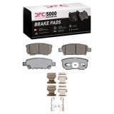 DFC 07-17 Dodge Caliber Front & Rear Geospec Rotors with 5000 Advanced Brake Pads w/Hardware (Bundled Kit) thumbnail 2