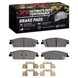 DFC 07-20 Cadillac Escalade ESV Front & Rear Geospec Rotors Ultimate Duty Perf Brake Pads w/Hardware (Bundled Kit) thumbnail 1