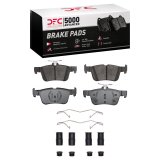 DFC 13-20 Ford Fusion Front & Rear Geospec Rotors with 5000 Advanced Brake Pads w/Hardware (Bundled Kit) thumbnail 1