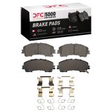 DFC 14-19 Nissan X-Trail Front & Rear Geospec Rotors with 5000 Advanced Brake Pads w/Hardware (Bundled Kit) thumbnail 2