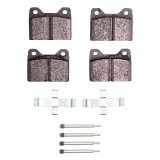 DFC 69-76 BMW 02 Front Rotors w/4000 HybriDynamic Brake Pads w/Hardware (2x dfc600-31000, 1x dfc4000-0108-01) thumbnail 6