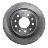 R1 20-26 GMC Terrain Front & Rear Brake Rotors w/Optimum OE Pads & Hardware (Bundled Kit) thumbnail 3