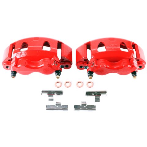 Power Stop 03-07 Ford E-350 Super Duty Front and Rear Z36 Coated Kit w/Calipers (Bundled Kit) thumbnail 1