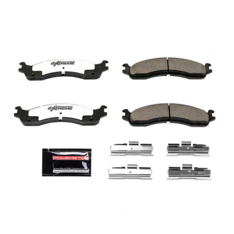 Power Stop 03-07 Ford E-350 Super Duty Front and Rear Z36 Coated Kit w/Calipers (Bundled Kit) thumbnail 6