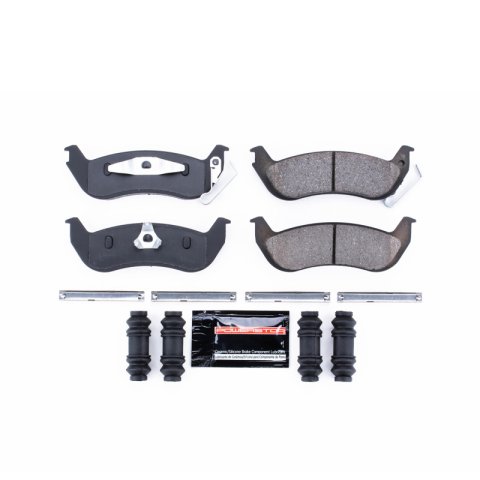 Power Stop 03-11 Lincoln Town Car Front and Rear Z23 Coated Kit w/Calipers (Bundled Kit) thumbnail 2