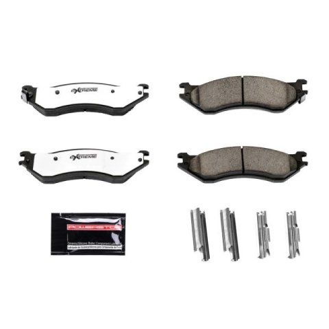 Power Stop 00-01 Dodge Ram 1500 Front Z36 Coated Kit w/Calipers (1x psbZ36-702, 1x psbS4762A, 2x psbAR8747EVC) thumbnail 1