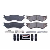 Power Stop 03-08 Dodge Ram 3500 Rear Z23 Coated Brake Kit (1x psbZ23-702A, 2x psbAR8772EVC) thumbnail 1