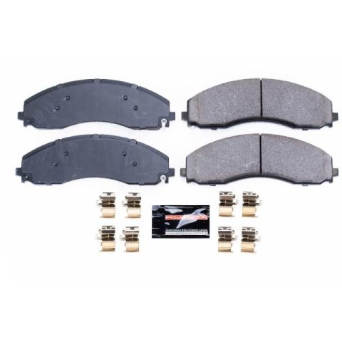 Power Stop 20-22 Ford F-600 Super Duty Rear Z23 Coated Brake Kit (1x psbZ23-2018, 2x psbAR85190EVC)