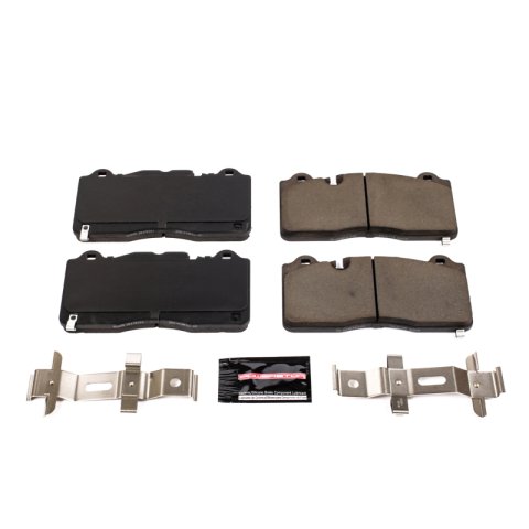 Power Stop 17-23 Chevrolet Camaro Front Z23 Coated Brake Kit (2x psbAR84100EVC, 1x psbZ23-1835)