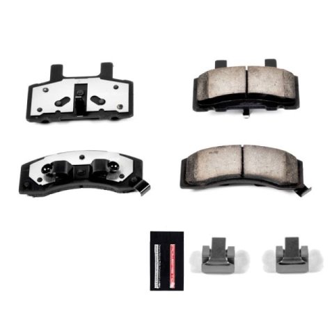 Power Stop 87-93 Ford F-150 Front Z36 Coated Kit w/Calipers (1x psbZ36-375, 2x psbL4256, 2x psbAR8501EVC)