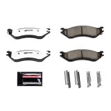 Power Stop 98-00 Lincoln Navigator Front Z36 Coated Kit w/Calipers (1x psbZ36-702, 2x psbAR8563EVC, 2x psbL4653) thumbnail 2
