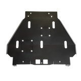 Cali Raised 2024+ Toyota Tacoma Transmission Skid Plate - Non-Hybrid / Steel / Powder Coat thumbnail 1