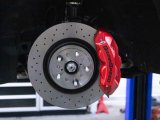 GrimmSpeed 02-21 Subaru WRX/STI 4-Piston Brake Caliper Kit - Red (For 340mm Rotor) thumbnail 2