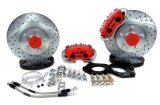 Baer Brakes 64-72 GM Chevelle/Cutlass/Skylark 11in Classic Series Front Brake Kit - Red thumbnail 1